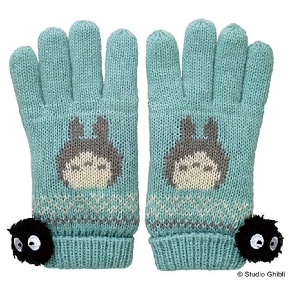 Hot Maison Ghibli Gloves Totoro Blue Winter-My Neighbor Totoro