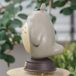 Hot Maison Ghibli Great Musical Statue Big Totoro Waiting - My Neighbor Tororo