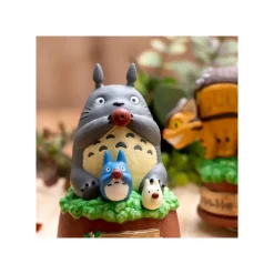 Outlet Maison Ghibli Great Musical Statue Totoro Blows The Ocarina - My Neighbor Tororo