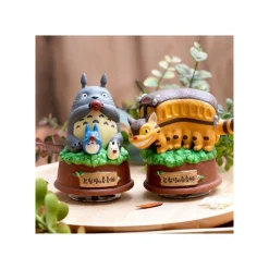 Outlet Maison Ghibli Great Musical Statue Totoro Blows The Ocarina - My Neighbor Tororo