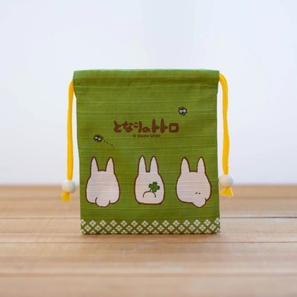 Best Maison Ghibli Green Cloth Bag Small Totoro - My Neighbor Totoro