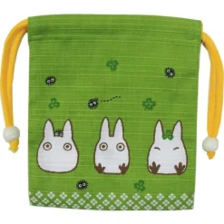 Best Maison Ghibli Green Cloth Bag Small Totoro - My Neighbor Totoro