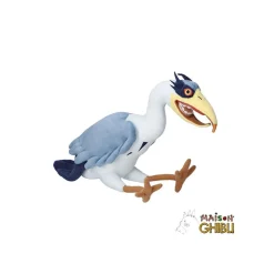 New Maison Ghibli Grey Heron Plush - The Boy And The Heron