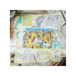 Maison Ghibli Handkerchief Souvenir Photo 53X53Cm - Porco Rosso