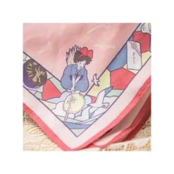 Hot Maison Ghibli Handkerchiefs Red Wind Path - Kiki'S Delivery Service