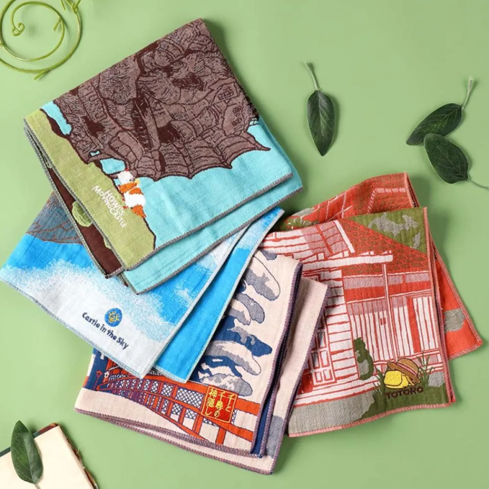 Sale Maison Ghibli Imabari Handkerchief Laputa 40X40 Cm - Castle In The Sky