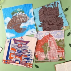 Sale Maison Ghibli Imabari Handkerchief Laputa 40X40 Cm - Castle In The Sky