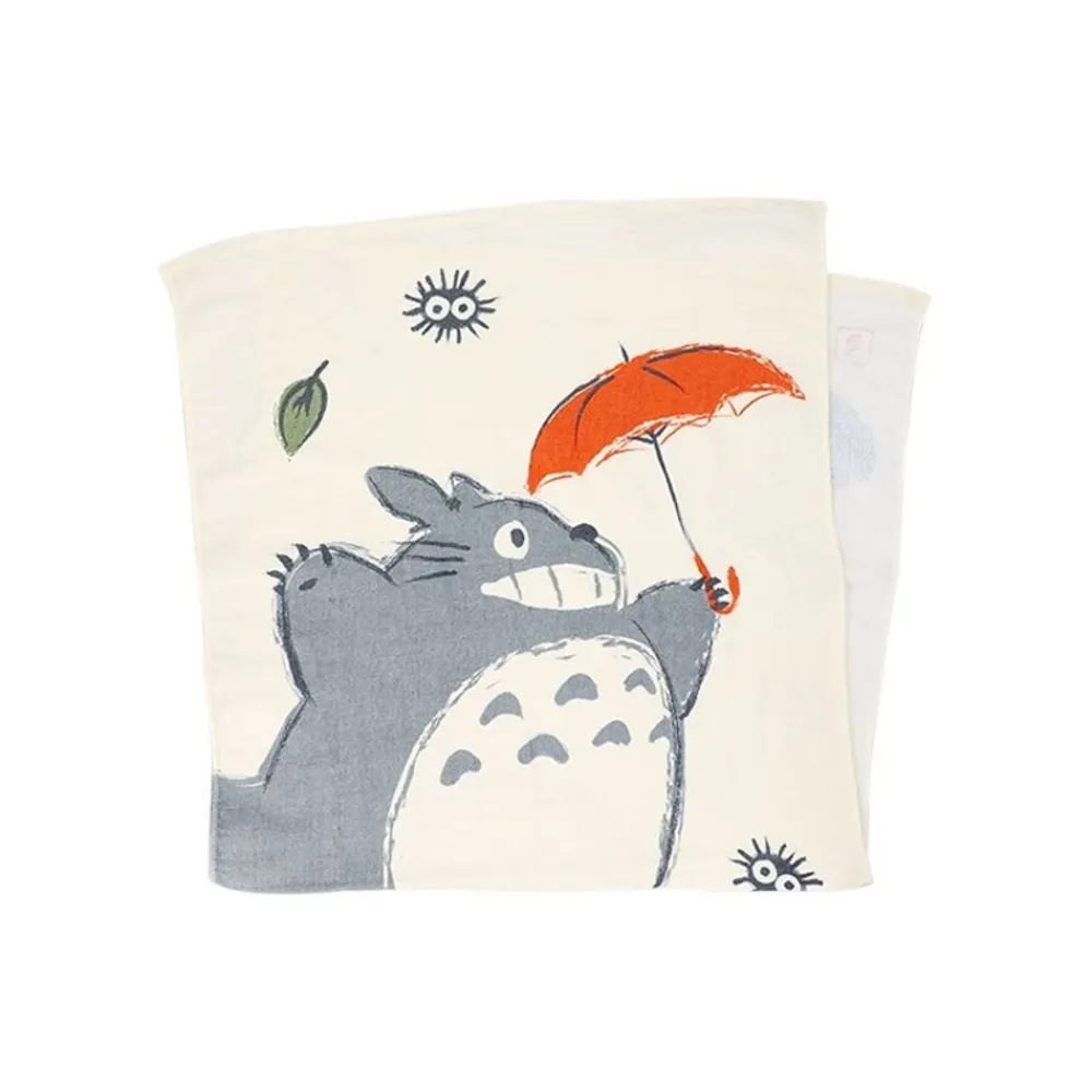 Outlet Maison Ghibli Imabari Large Bath Towel Big Totoro Umbrella 60X120 Cm - My Neighbor