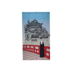 Hot Maison Ghibli Japanese Curtain Aburaya & No Face - Spirited Away