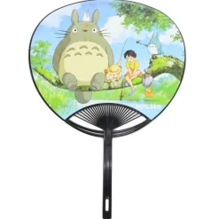 Maison Ghibli Japanese Fan Totoro Fishing - My Neighbor Totoro