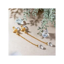 Clearance Maison Ghibli Jewel Earring Totoro White Drop - My Neighbor Totoro