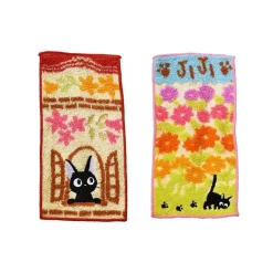 Best Maison Ghibli Jiji 2 Mini-Towels Pack 20 X 10 Cm - Kiki'S Delivery Service