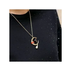 Outlet Maison Ghibli Jiji With Moon Necklace - Kiki'S Delivery Service