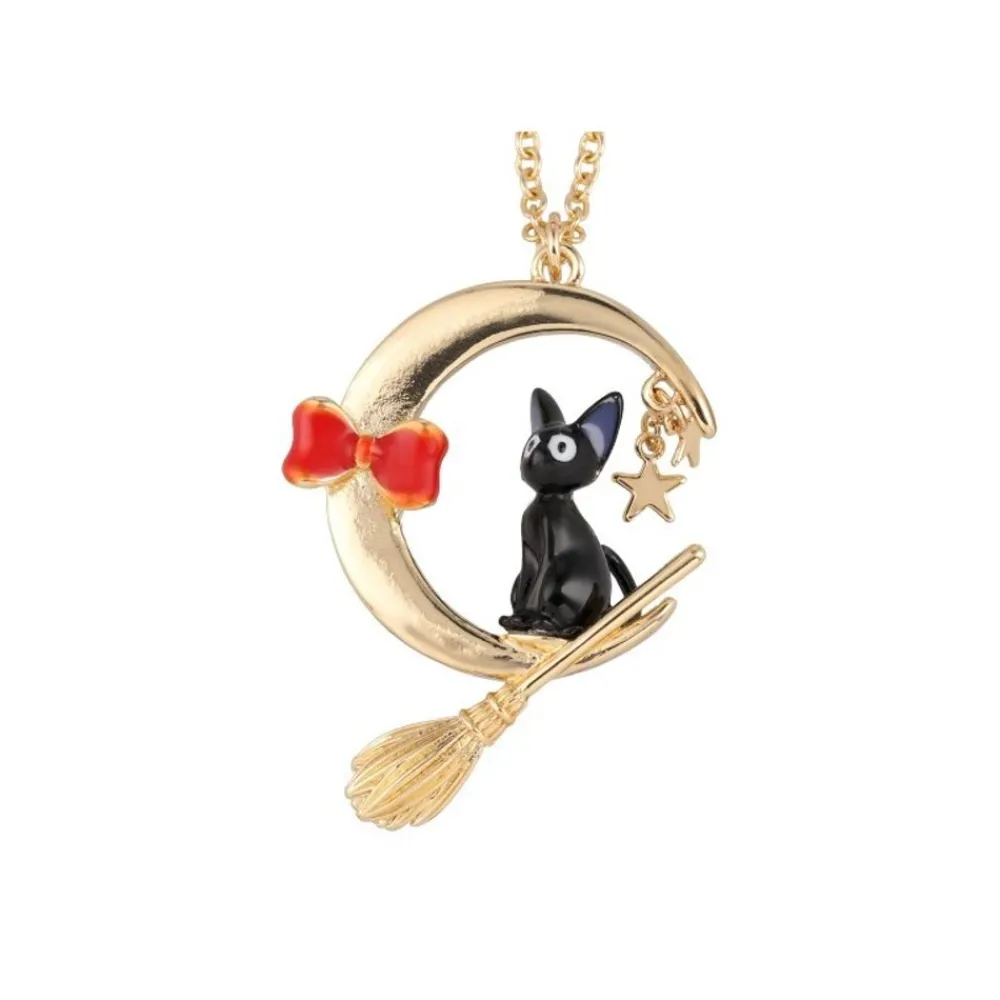 Outlet Maison Ghibli Jiji With Moon Necklace - Kiki'S Delivery Service