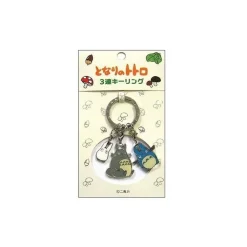 Sale Maison Ghibli Key Holder Totoro 3 Pieces - My Neighbor Totoro