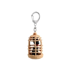 Maison Ghibli Keychain Jiji In Cage - Kiki'S Delivery Service