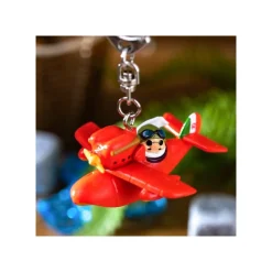 Hot Maison Ghibli Keychain Porco Rosso And Savoia - Porco Rosso