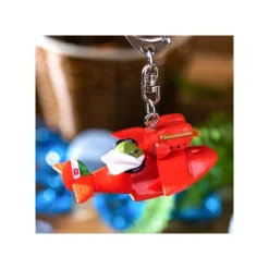 Hot Maison Ghibli Keychain Porco Rosso And Savoia - Porco Rosso