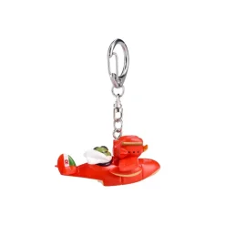 Hot Maison Ghibli Keychain Porco Rosso And Savoia - Porco Rosso