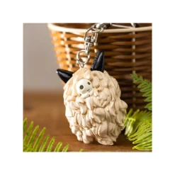 Sale Maison Ghibli Keychain San'S Mask And Kodama - Princess Mononoke