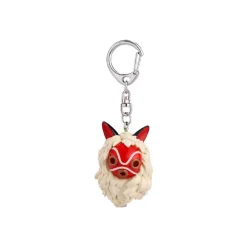 Sale Maison Ghibli Keychain San'S Mask And Kodama - Princess Mononoke