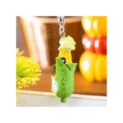 Best Maison Ghibli Keychain Soot Sprite In Corn With Totoro - My Neighbor Totoro
