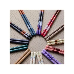 Best Maison Ghibli Lacquered Chopsticks 21Cm Sketches Brown - Kiki'S Delivery Service