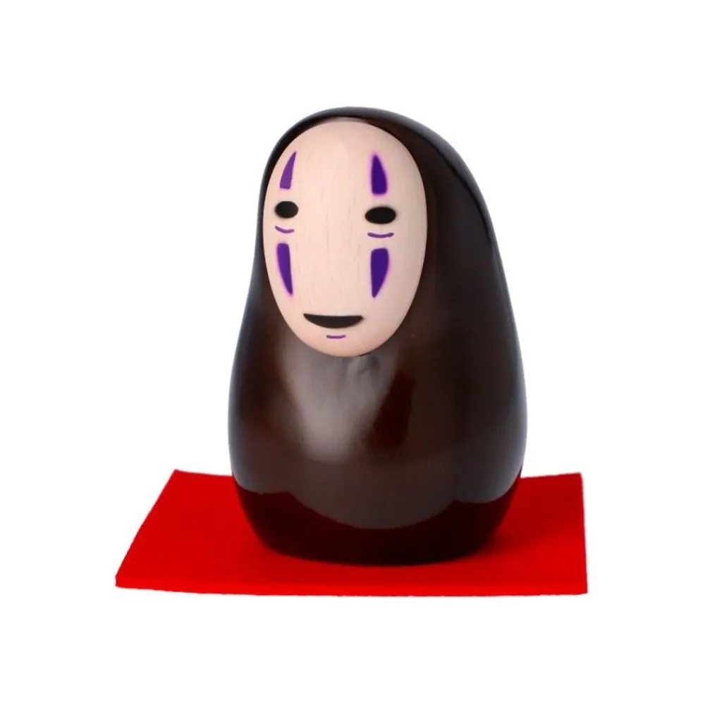 Clearance Maison Ghibli Laquered Wood No Face Statue - Spirited Away