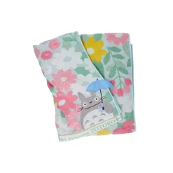 New Maison Ghibli Large Bath Towel Totoro Flower Fields 60X120 Cm - My Neighbor Totoro