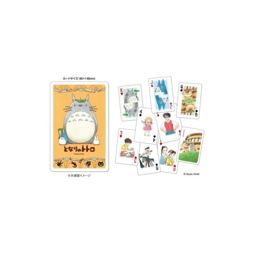 Clearance Maison Ghibli Large Playing Card Totoro Art Serie - My Neighbor Tororo
