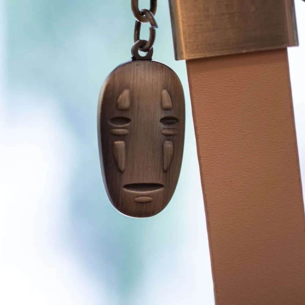 Outlet Maison Ghibli Leather Key Chain No Face - Spirited Away