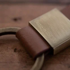 Maison Ghibli Leather Key Chain Robot - Castle In The Sky