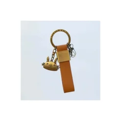 Hot Maison Ghibli Leather Key Chain Totoro - My Neighbor Totoro
