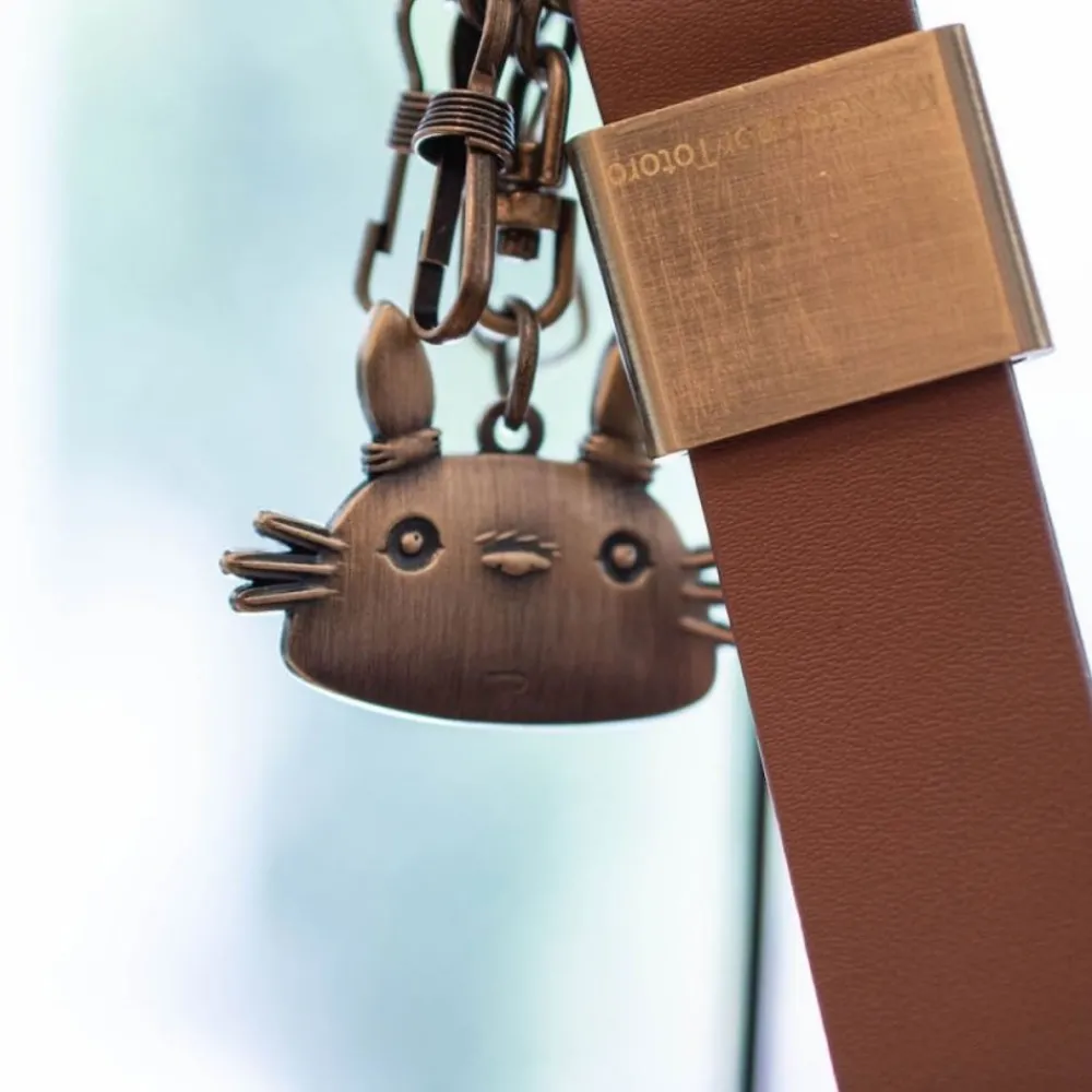 Hot Maison Ghibli Leather Key Chain Totoro - My Neighbor Totoro