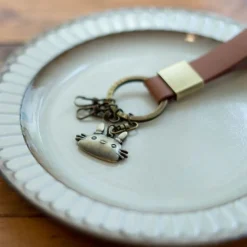 Hot Maison Ghibli Leather Key Chain Totoro - My Neighbor Totoro