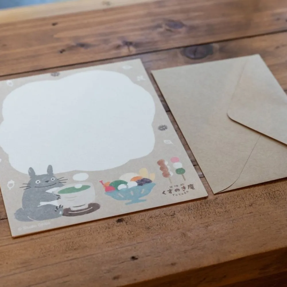 Hot Maison Ghibli Letterset Japanese Sweets - My Neighbor Totoro