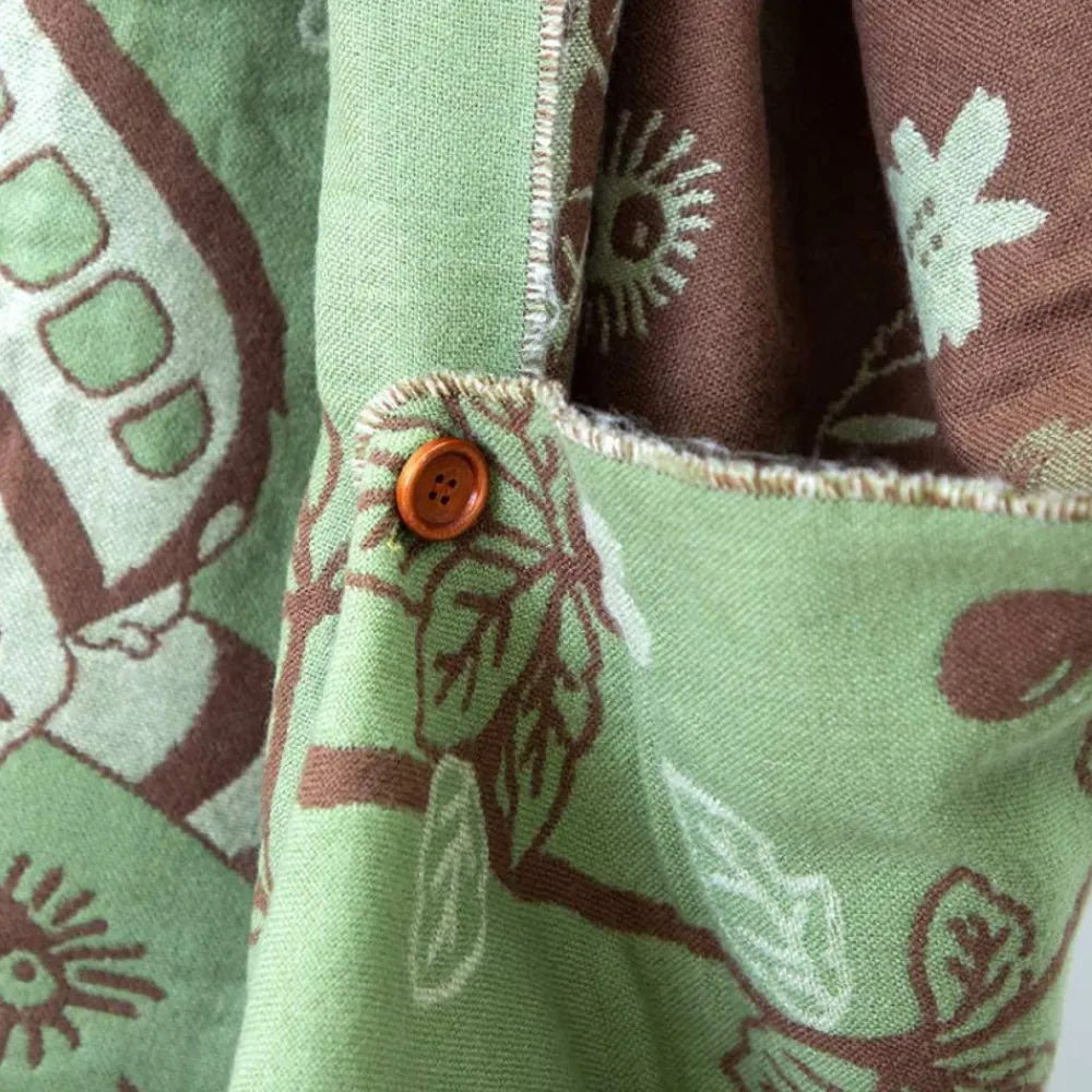 Clearance Maison Ghibli Light Green Stole Totoro & Catbus - My Neighbor Totoro