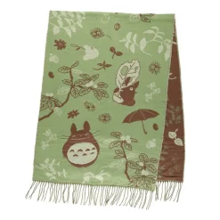 Clearance Maison Ghibli Light Green Stole Totoro & Catbus - My Neighbor Totoro