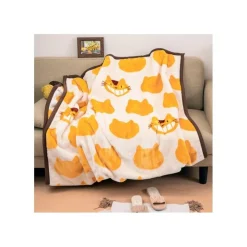 Best Maison Ghibli Long Blanket Catbus Silhouette 200X140 Cm - My Neighbor Totoro