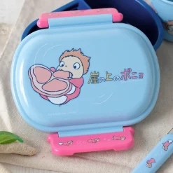 Online Maison Ghibli Lunch Box 2 Locks Ponyo In The Ocean - Ponyo On The Cliff