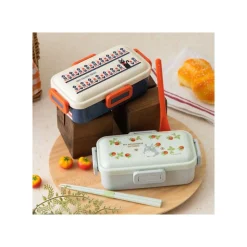 Maison Ghibli Lunch Box 4 Locks Wild Flowers 530 Ml - Kiki'S Delivery Service