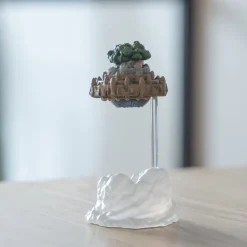 Hot Maison Ghibli Magnetic Paper Clip Holder Flying Castle - Castle In The Sky