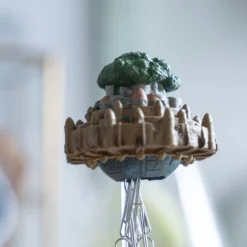 Hot Maison Ghibli Magnetic Paper Clip Holder Flying Castle - Castle In The Sky