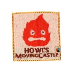 Hot Maison Ghibli Mame Mini Towel Calcifer 15X15 Cm - Howl'S Moving Castle