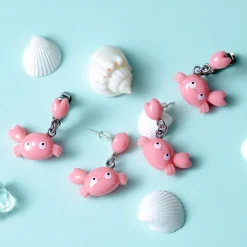 Hot Maison Ghibli Mei Crab Clipped Earrings - My Neighbor Totoro
