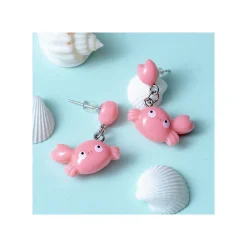 Best Maison Ghibli Mei Crab Pierced Earrings - My Neighbor Totoro