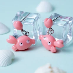 Best Maison Ghibli Mei Crab Pierced Earrings - My Neighbor Totoro