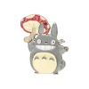 Outlet Maison Ghibli Metal Brooch Totoro Mushroom - My Neighbor Tororo