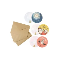 Best Maison Ghibli Mini Letter Set Pastels - Spirited Away