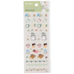 Sale Maison Ghibli Mini Schedule Stickers 2024 - My Neighbor Totoro